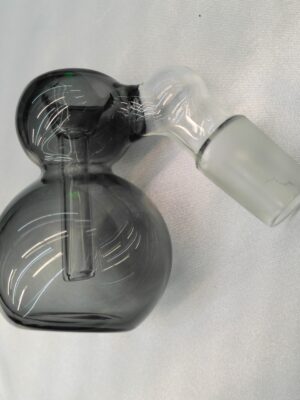 3" Black Bong Attachment Bubbler 