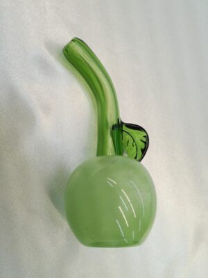 4" Green Apple Glass Chillum
