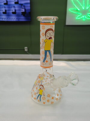 8" Morty Glass Bong