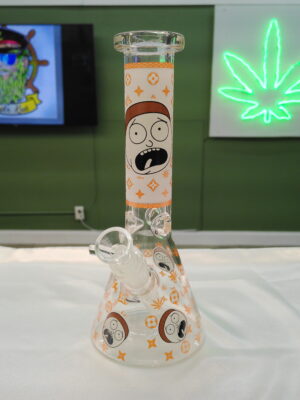 10" Morty Glass Bong