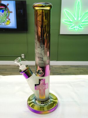 13.25" Glass Bong