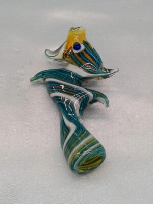 3.5"Glass Seahorse One Hitter 