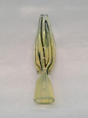 3.5" Black Stripes Glass One Hitter