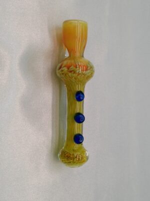 3.75" Honeycomb Color Glass One Hitter