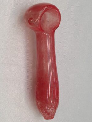 3.5" Red Glass Bowl