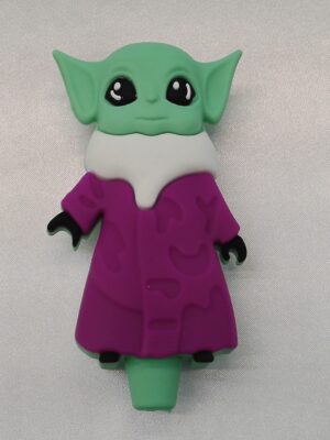 4" Yoda Silicone/ Glass Bowl