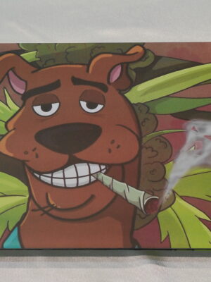 7" Scooby Doo Rolling Tray w/ Magnetic Tray