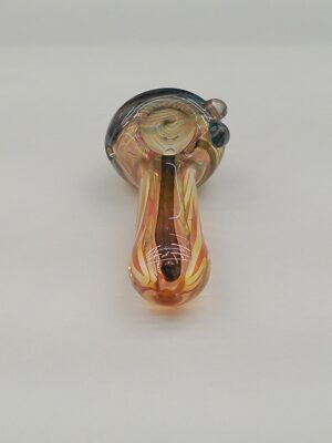 3.75" Multicolor Swirl Glass Bowl